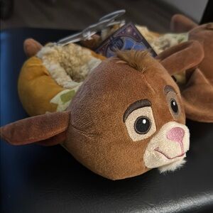Disney Wish -Kids Warm Plush House Slippers. Size US 9-10 EUR 24-26 NWT❣️🥰